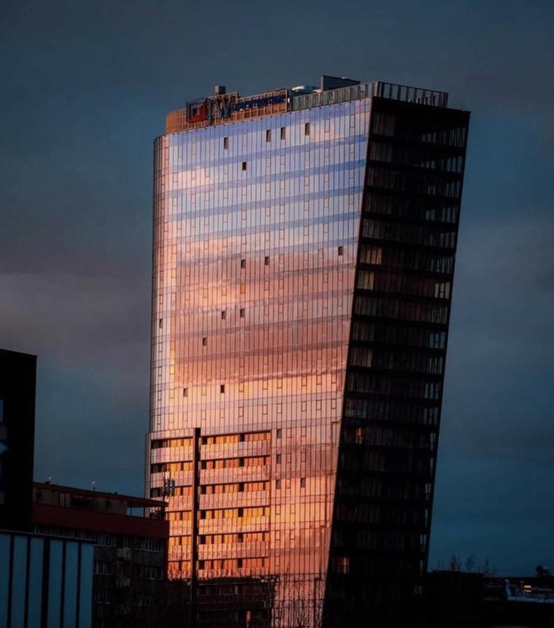 Hanza Tower Apartament Times Square Szczecin Exterior foto